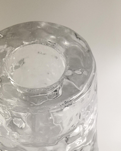 Zara Home Подсвечник из стекла, цвет прозрачный, 6 см