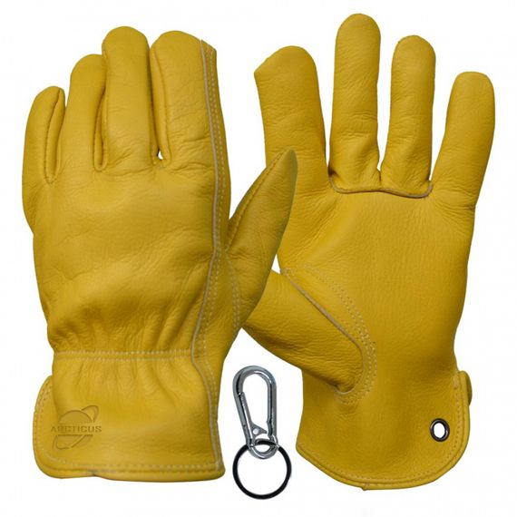Перчатки из козьей кожи утепленные Arcticus TRACKER 2404 W