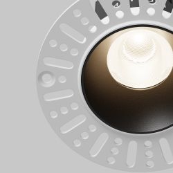 Светильник встраиваемый светодиодный Maytoni Dip DL119-10W-4K-TRS-B