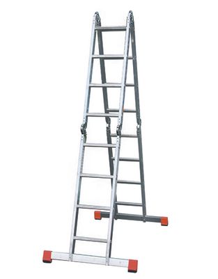 MULTIMATIC Шарнирная универсальная стремянка-трансформер,4*3 (120632)