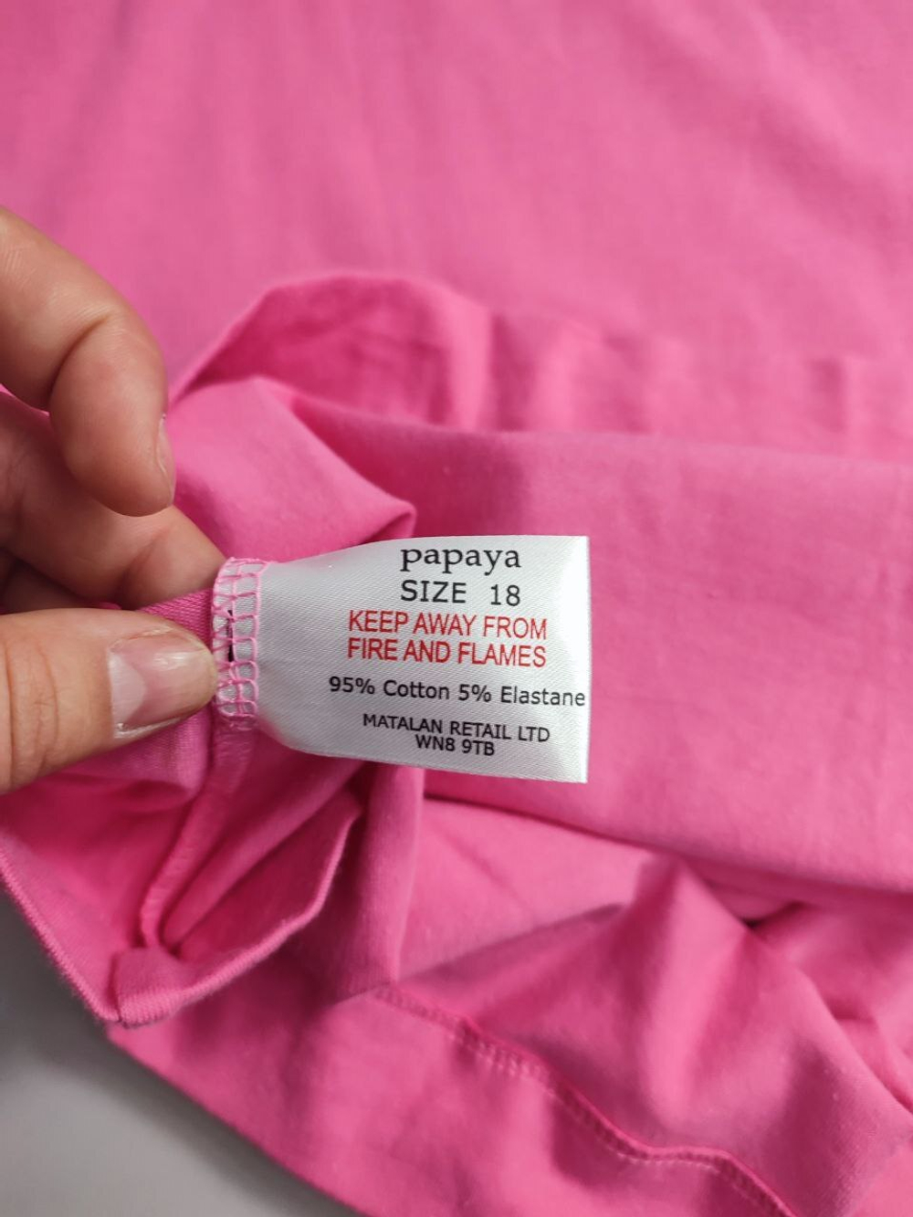 Футболка Papaya однотонная 46 размер