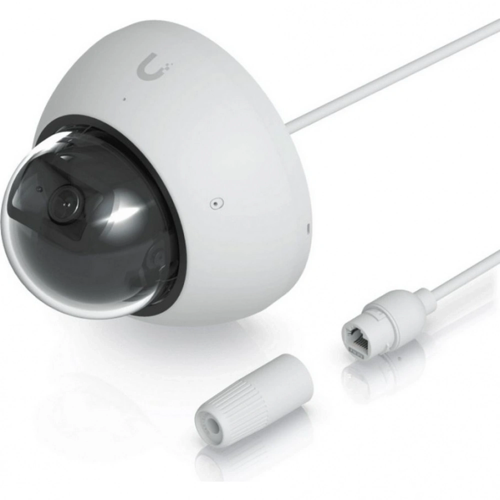 Видеокамера 4K (8MP), 30 к/с, 109,9°, ИК-подсветка до 40 м, белый UBIQUITI UVC-AI-Dome-W