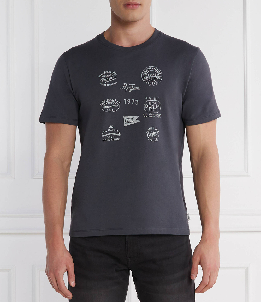 Футболка CHAY Pepe Jeans London - графитовый(PM509375)