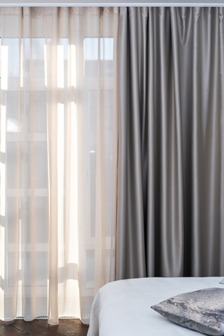 Тюль 275x320 Garda Decor Ницца бежевый