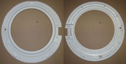 Обрамление люка для стиральной машины Whirlpool (Вирпул) 480111101827