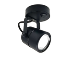 Накладной поворотный светильник с выключателем TA102 BK черный GU10 D80*130*D60