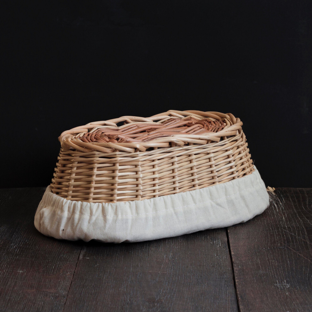 Овальная корзина из ивовой лозы 750 гр (26х16х9 см)