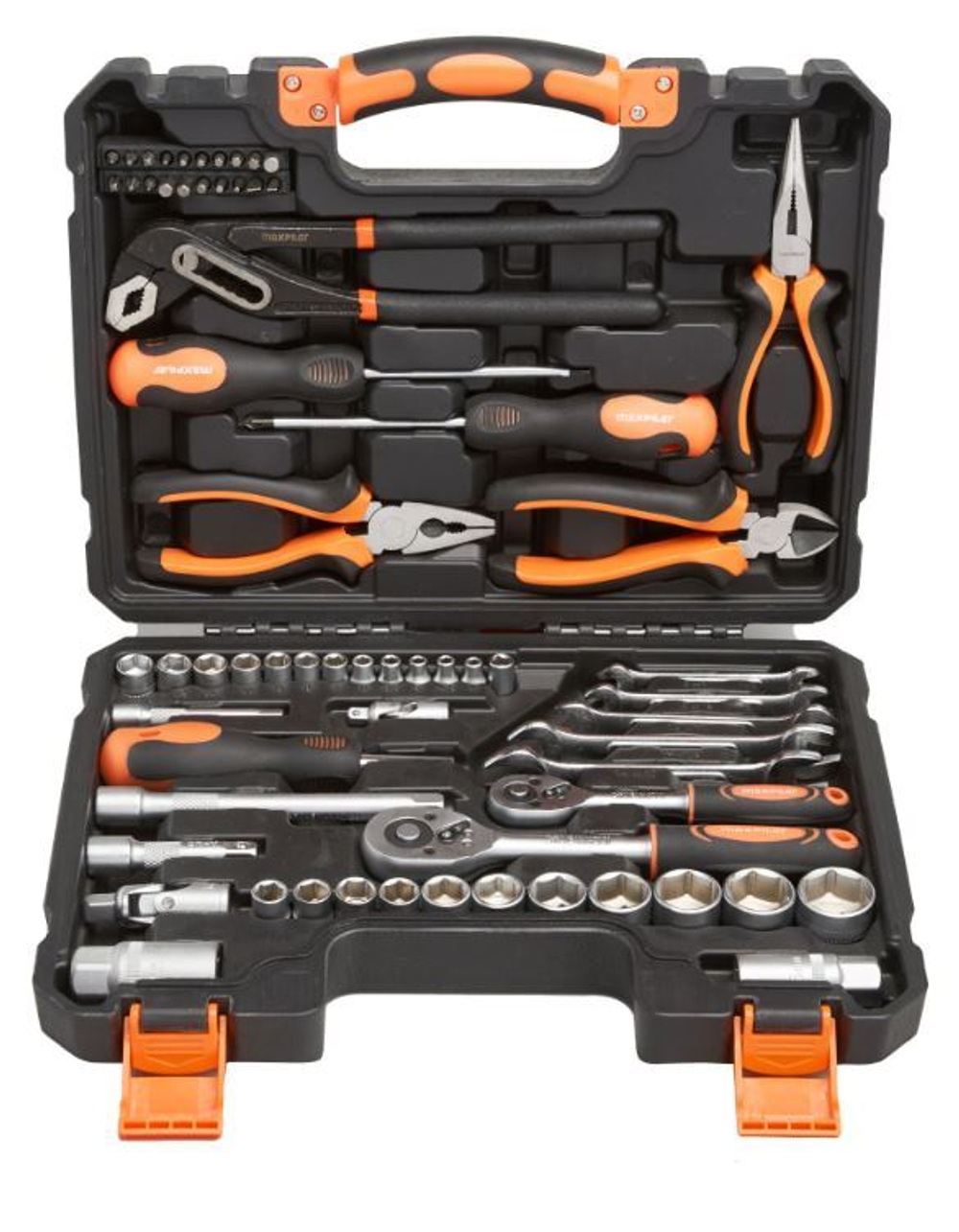 Набор инструментов MaxPiler ( 65 предметов, 3/8'' и 1/4'', CrV)