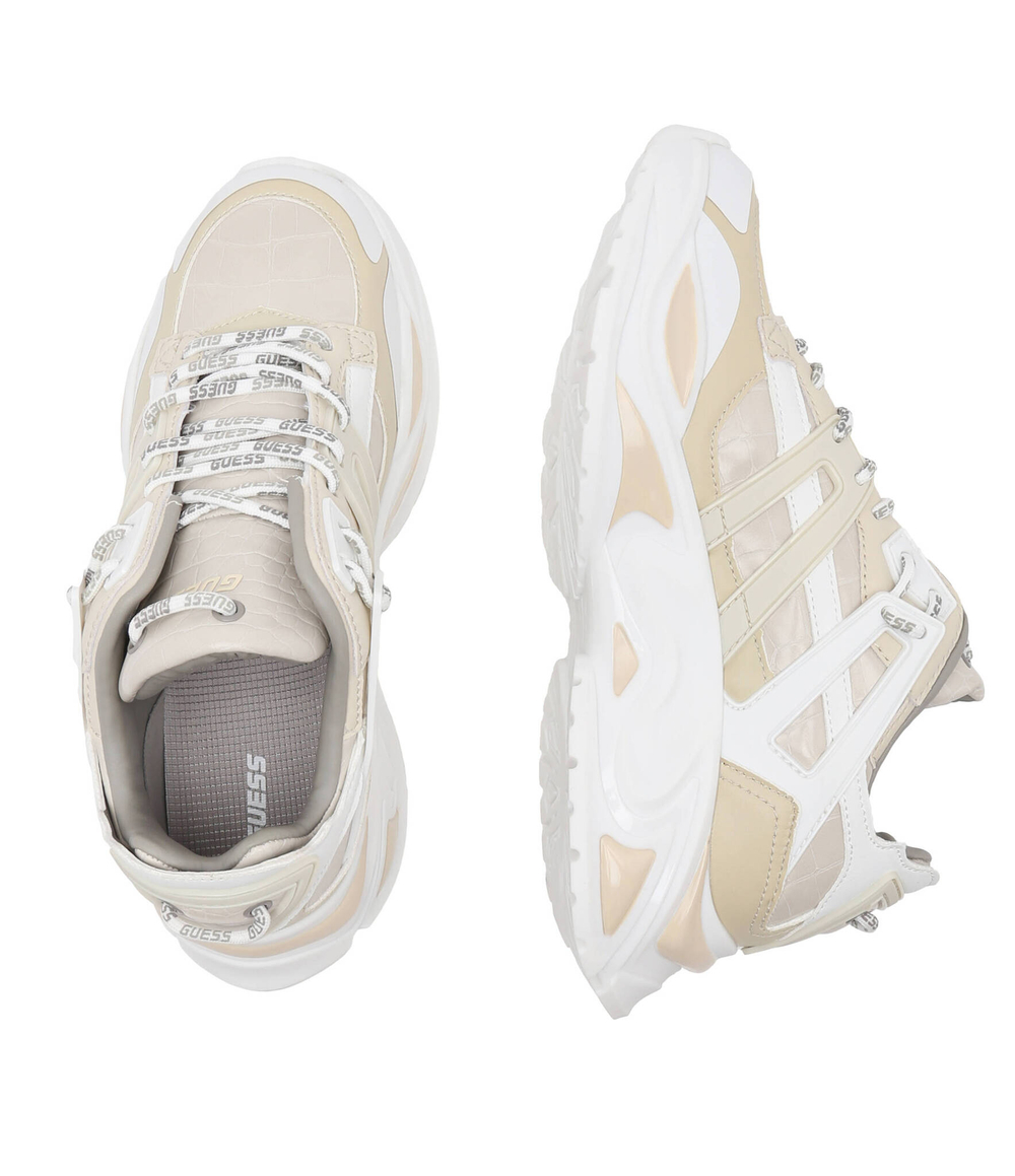 Кроссовки BELLUNA Guess - бежевый(FLPBEL LEL12)