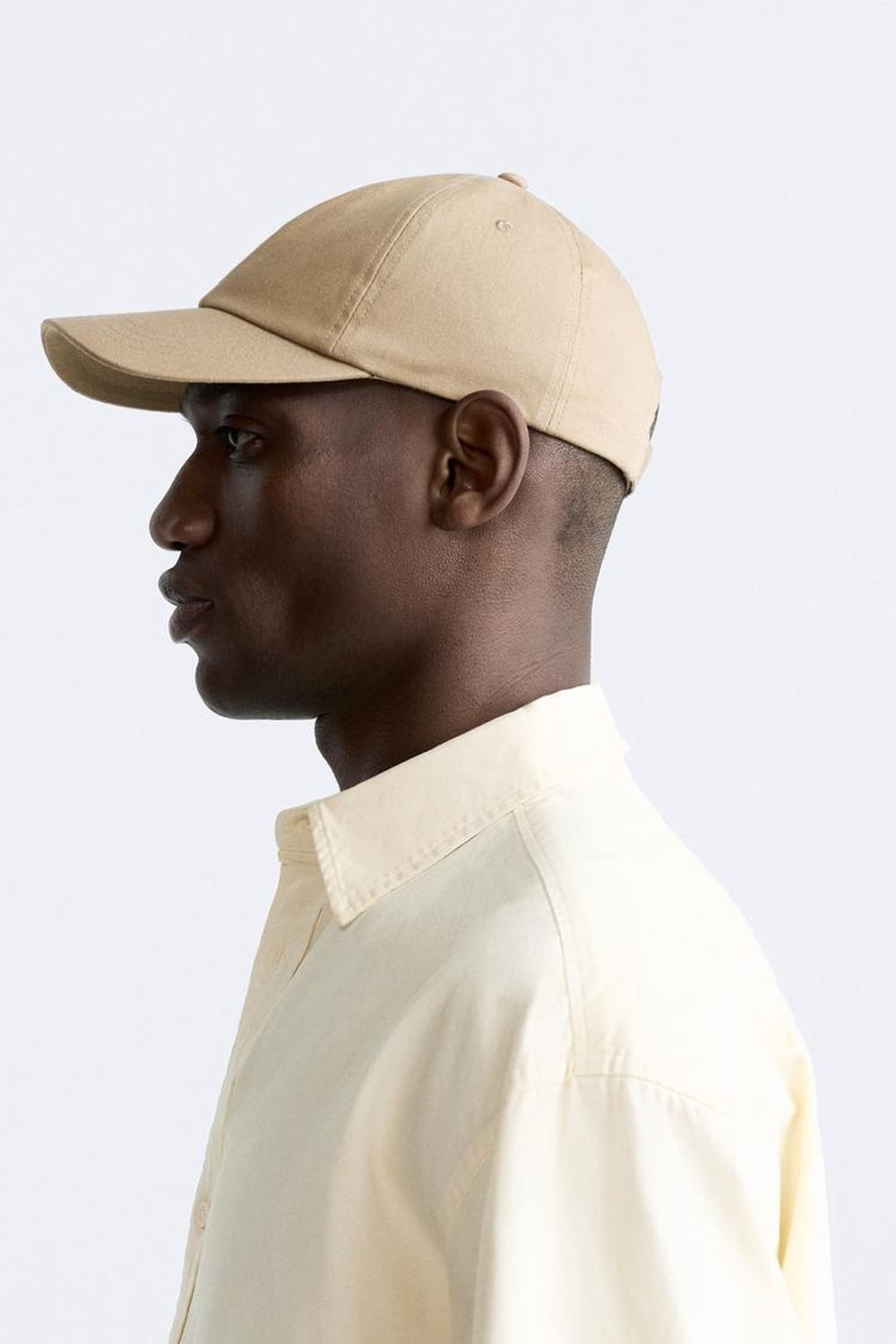 ZARA БАЗОВАЯ КЕПКА, БЕЖЕВЫЙ