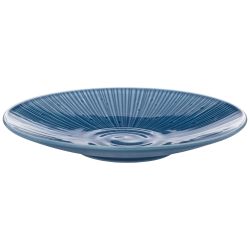 ТАРЕЛКА ЗАКУСОЧНАЯ BRONCO "MIRAGE" 22 СМ СИНЯЯ (МАЛ.УП.2 ШТ/КОР=32ШТ.)