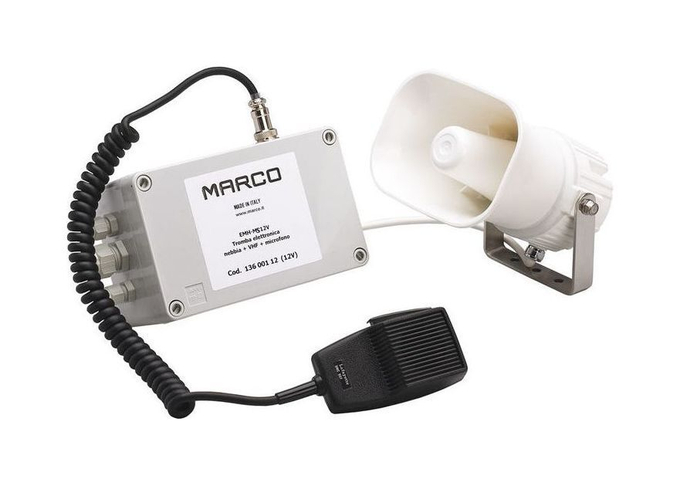 Громкоговоритель с туманным горном и сиреной, 12 В