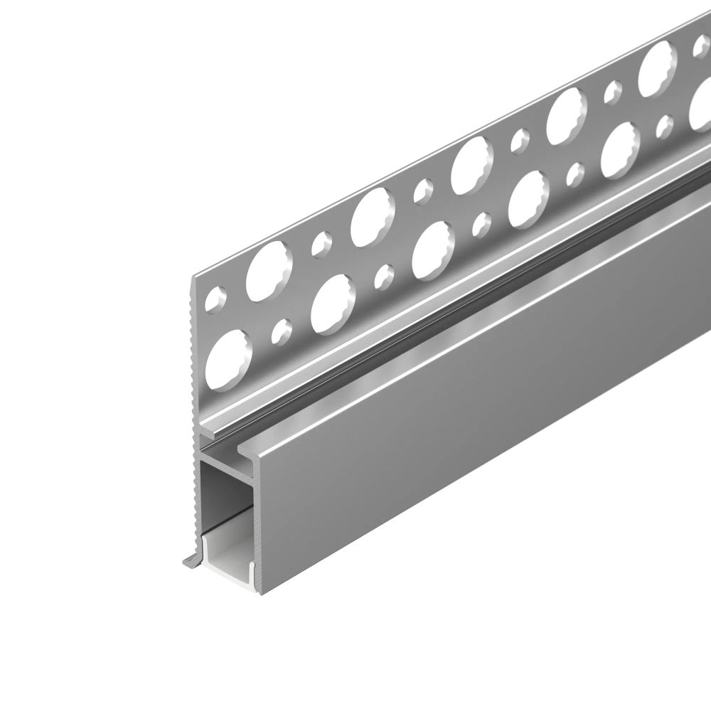 Профиль WALL-FANTOM-W10-2000 ANOD (Arlight, Алюминий) 043692