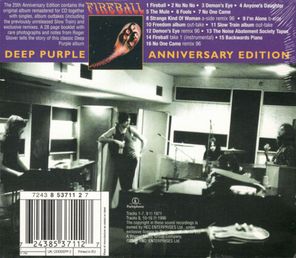 Deep Purple / Fireball (25th Anniversary Edition)(CD)