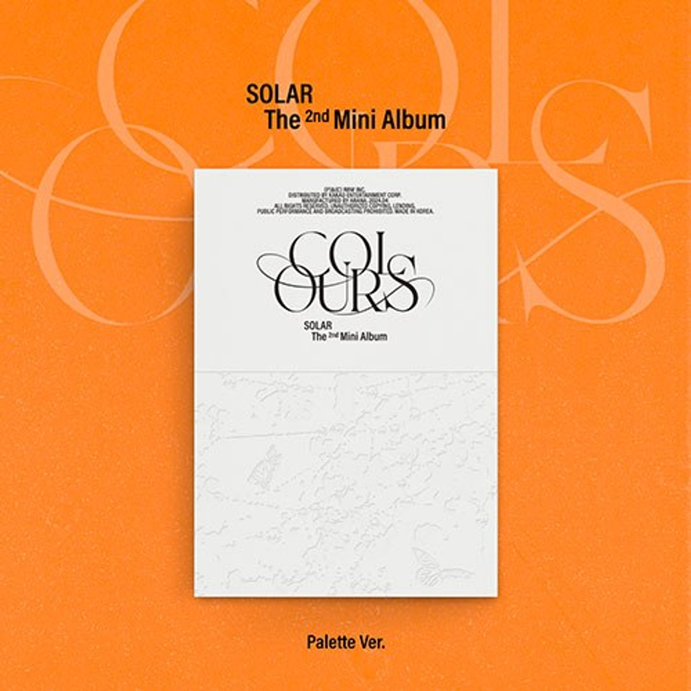 SOLAR (MAMAMOO) - COLOURS (Palette Ver.)