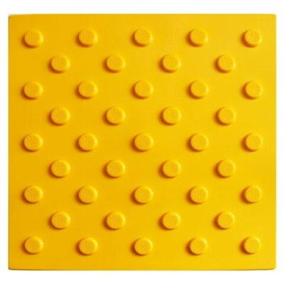 Тактильная плитка из ПВХ Эконом 300х300х6 мм риф в линию 1-3 шт.