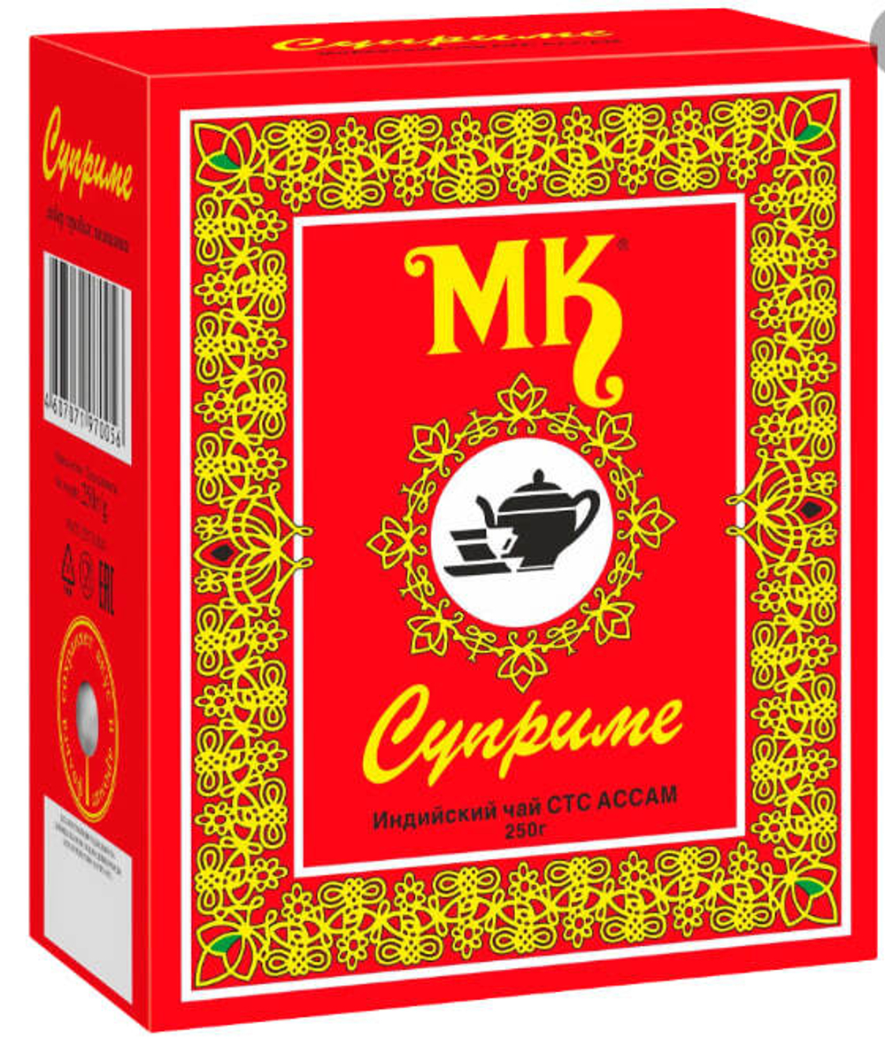 Чай индийский черный гранулированный  Суприме ,250г