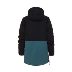 Анорак женский сноубордический Horsefeathers DERIN II JACKET (black/hydro)