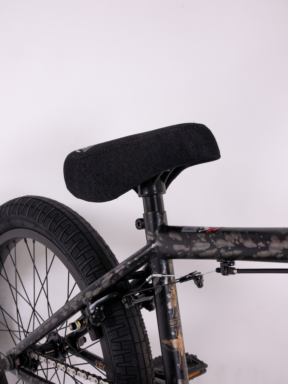 Велосипед BMX Tech Team Grasshopper 20"х20,8"  2024 черный