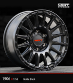 Диск колёсный 1906 R17 8.0 ET+35 Matte Black MAT Offroad