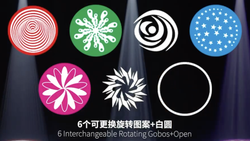 Вращающаяся голова Led Spot 200w + Strip, Big Topper