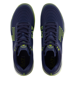 Мужские кроссовки теннисные EA7 Unisex Woven Sneaker Clay - белый