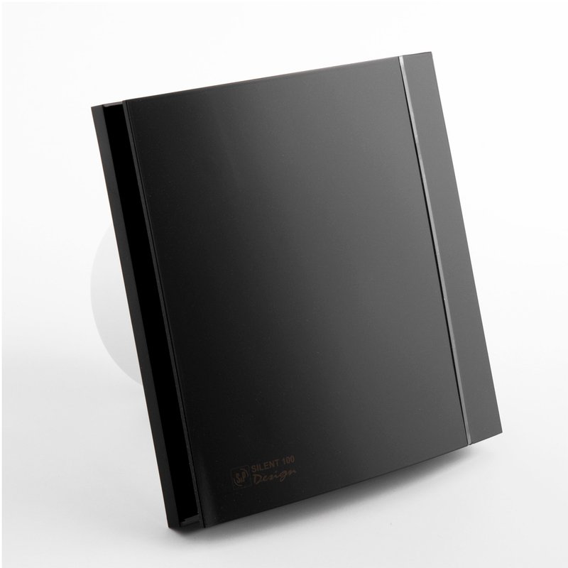 Накладной вентилятор Soler Palau SILENT-100 CZ BLACK DESIGN 4C
