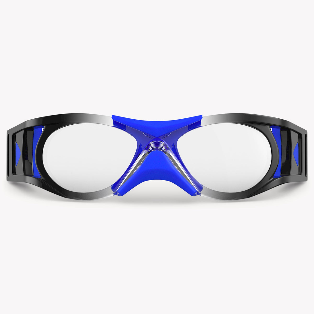 Спортивные очки с диоптриями детские Siols / Indoor Kids / Crystal Black Blue / Small 6-10 лет