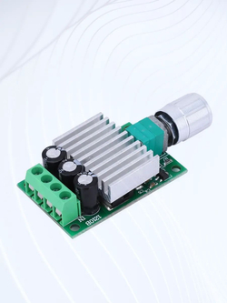 ШИМ PWM регулятор скорости двигателя 12-30В 10А
