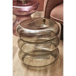 Столик приставной Vivlend, Ø38 см, серо-зеленый