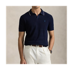 Фактурная рубашка из хлопка и льна Polo Ralph Lauren
