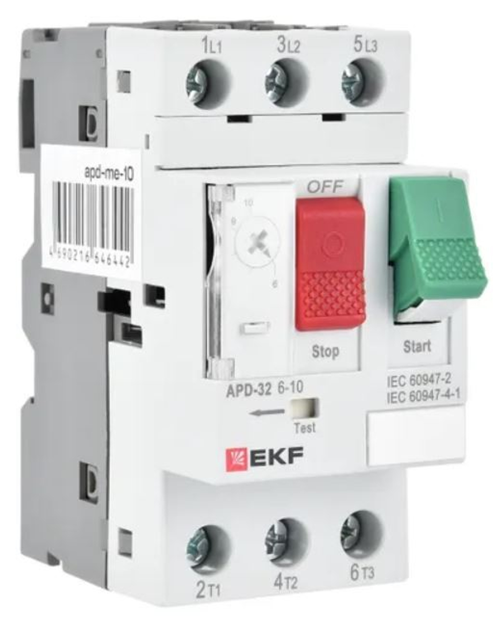 Автоматический выключатель для защиты двигателя  EKF apd-me-18
