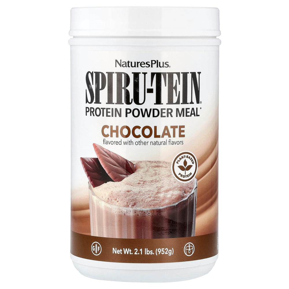 NaturesPlus, Spiru-Tein®, протеиновый порошок, со вкусом шоколада, 952 г (2,1 фунта)