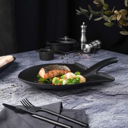 Блюдо "Лопата" 40*23*3,5 см черное   P.L. Proff Cuisine [1]