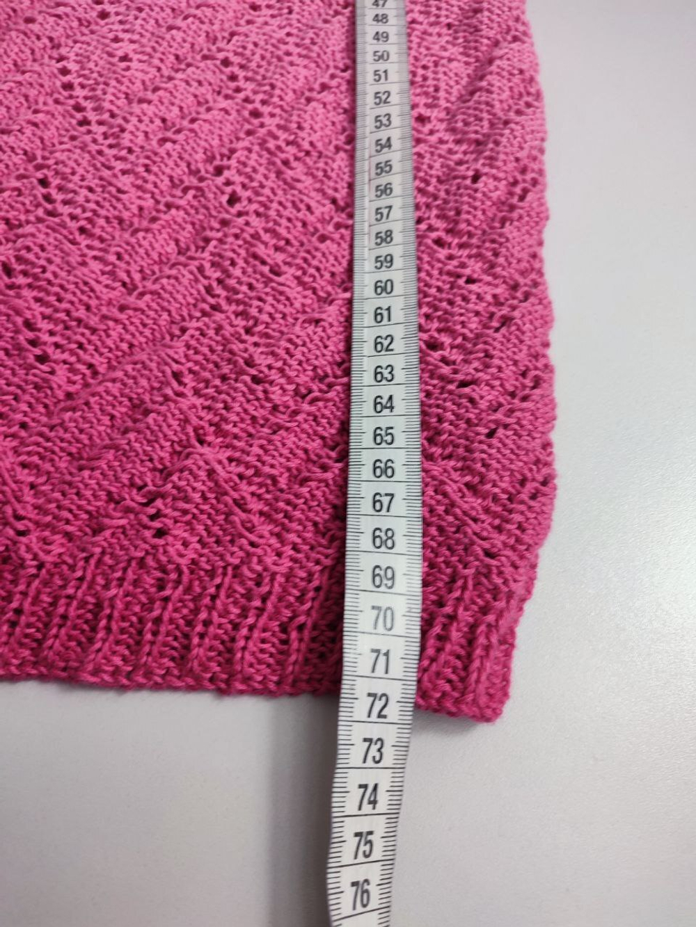 Футболка вязаная яркая 50-52 размер