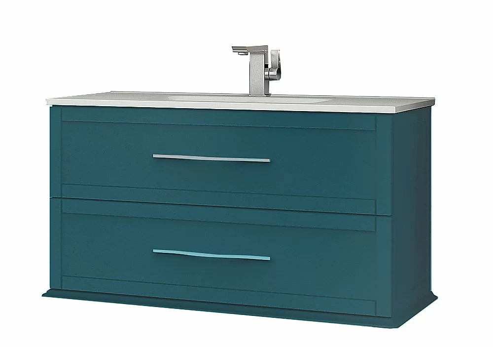 Тумба с раковиной Cezares TIFFANY 75 Blu Petrolio