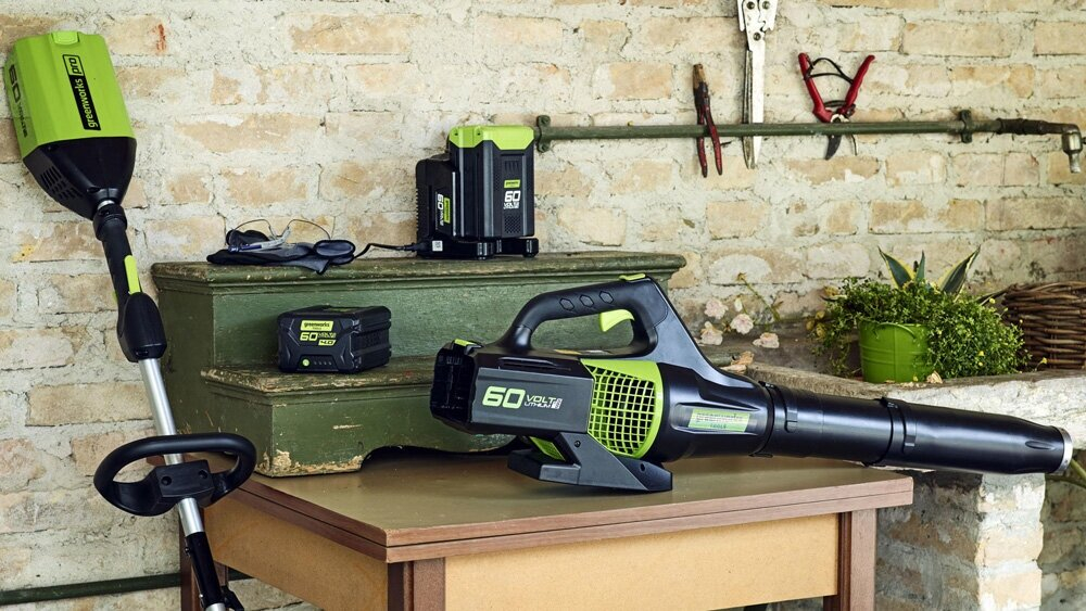 Аккумулятор для техники GREENWORKS G60B4 60В, 4Ач (2918407) ударопрочный