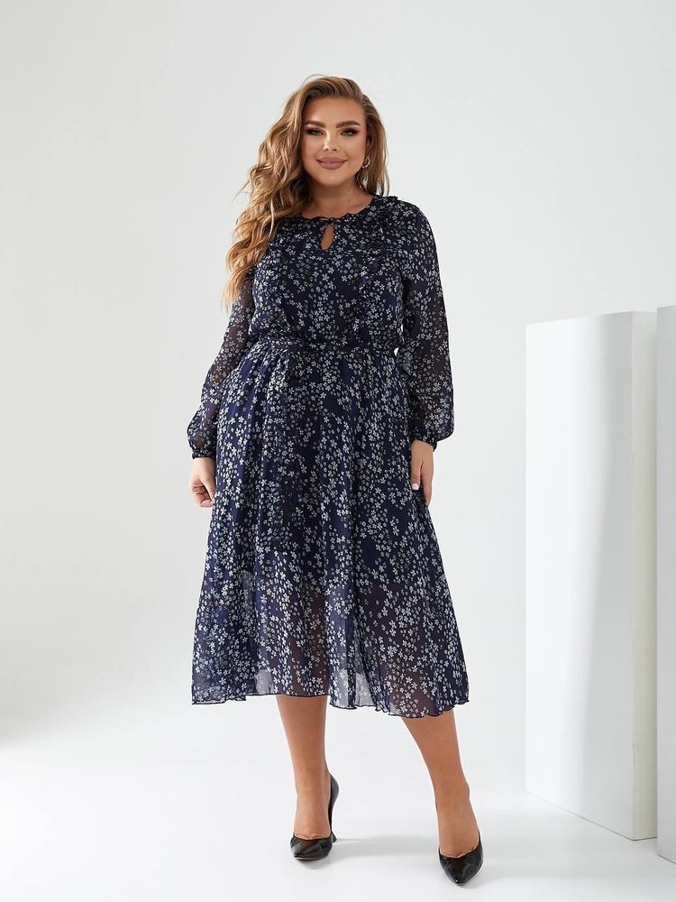 Шифоновое платье УК-8520-1