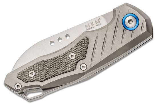 Складной нож MKM "ROOT" MKM/RT GCT c клинком из стали Böhler M390 Microclean®, рукоять титан / микарта