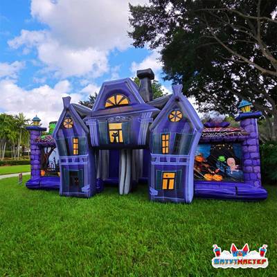 Надувной лабиринт ужасов «Охота на привидений», 8×8×4,5 м