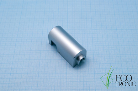 Вставка верх. лиц. панели к мод. M40 на кран хол. воды серебро