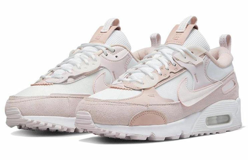 Кроссовки Nike Air Max 90 "Soft Pink" (Женская размерная сетка)