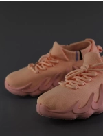 Кроссовки Изики детские - Yeezy boost- розовые