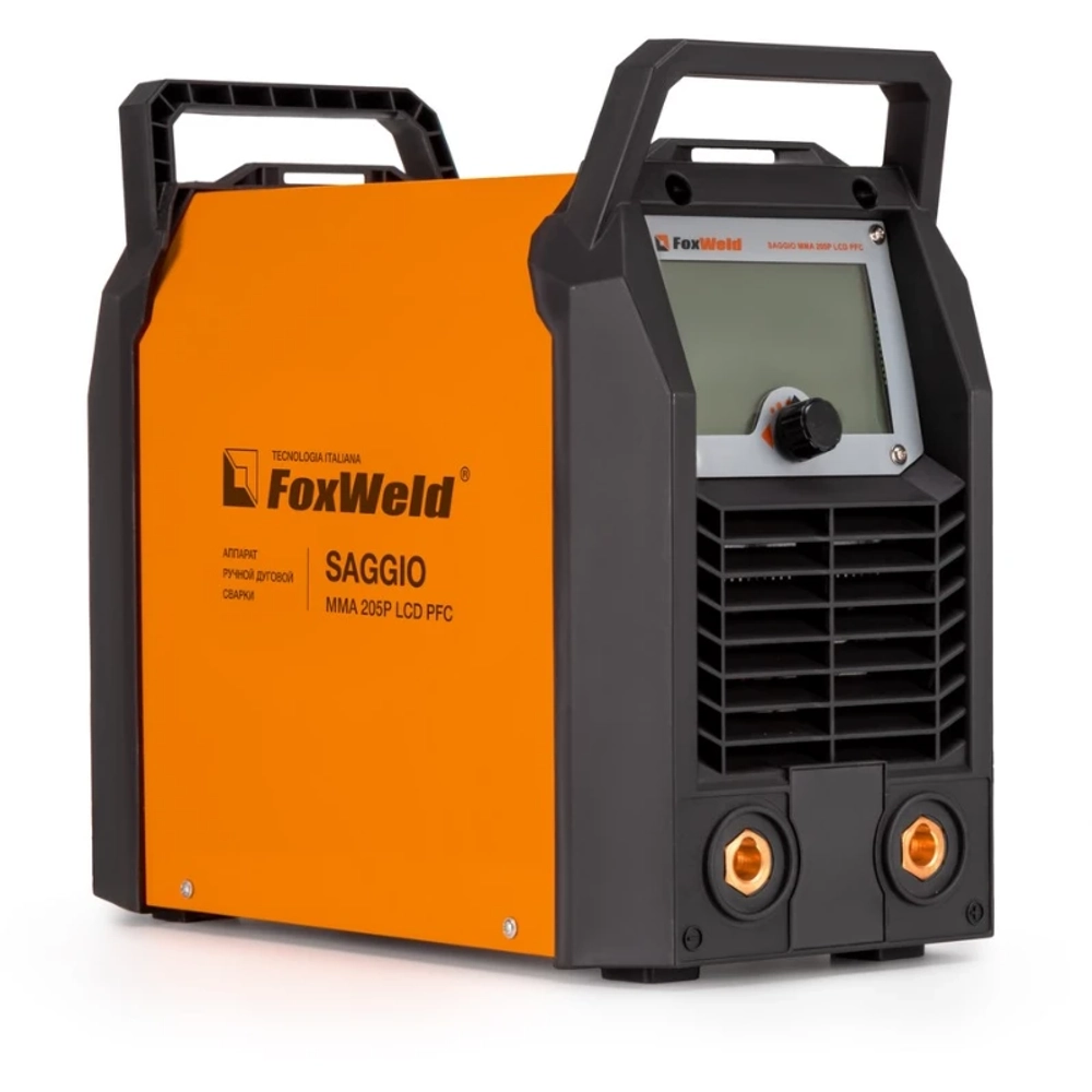 FoxWeld SAGGIO MMA 205P LCD PFC сварочный аппарат 1016