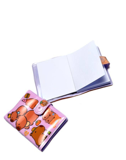 Блокнот "Капибара" 7см оптом