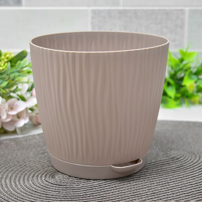 Горшок цветочный Флис 2л (какао)