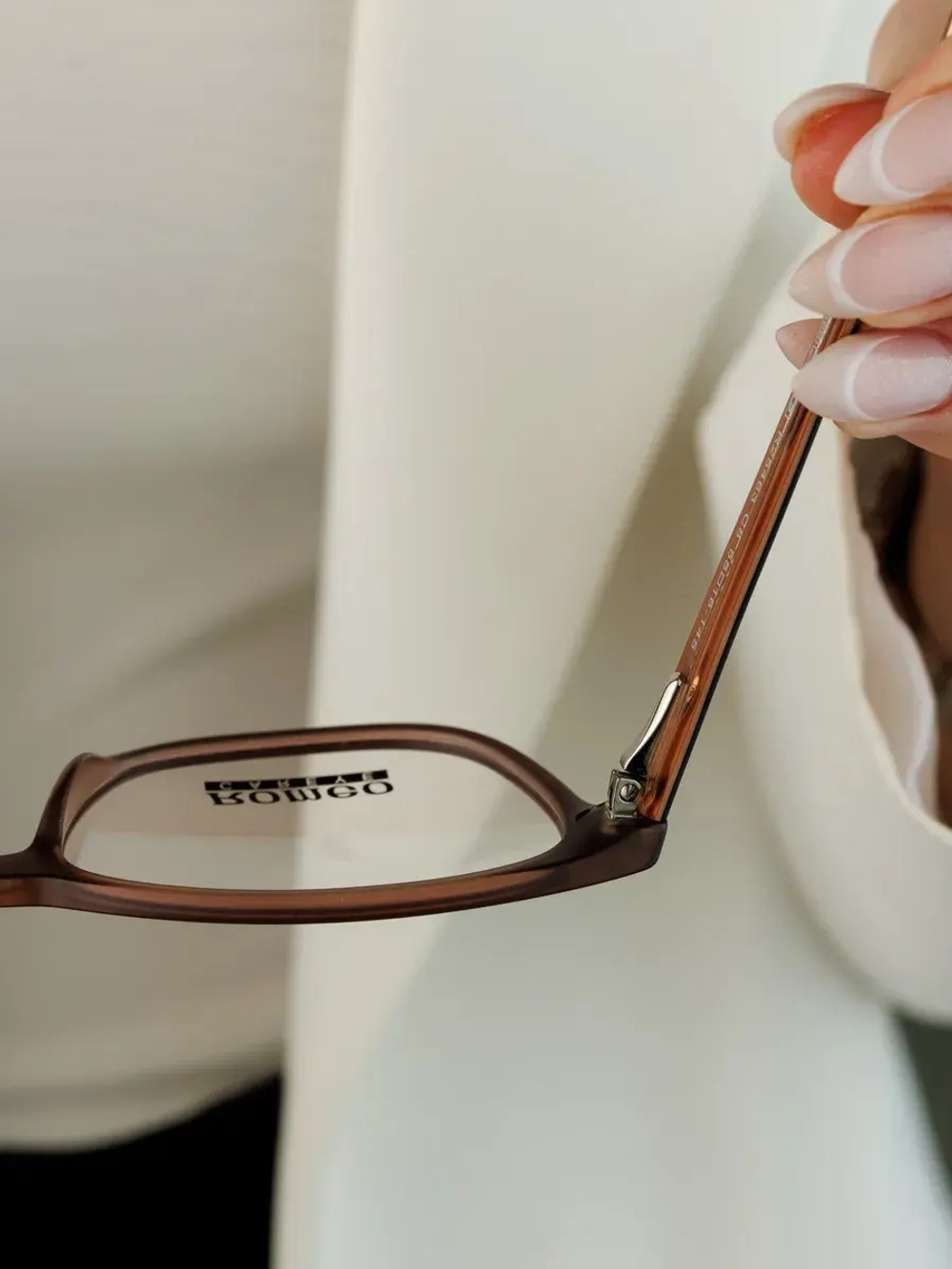 Модная оправа для очков с накладкой 4в1