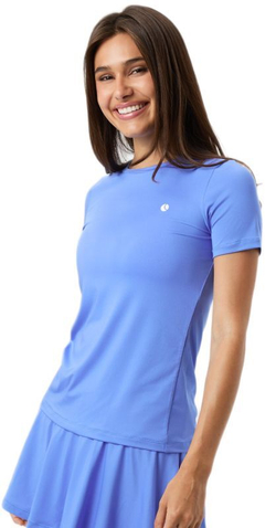 Женская теннисная футболка Bj_rn Borg Ace Slim - ultramarine