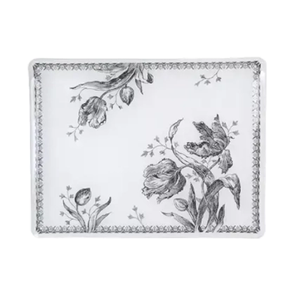 Масленка Gien Tulipes (17.8 х 13.5 см)