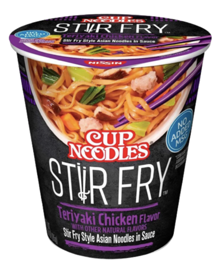 Лапша Cup Noodles Stir Fry со вкусом курица терияки